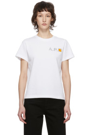 A.P.C. - 白色 Carhartt WIP 联名 Fire T 恤