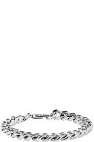 A.P.C. - Silver & Black Marius Bracelet