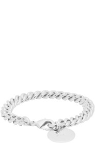 A.P.C. - Bracelet argenté 'Only Time Will Tell' édition Carhartt WIP
