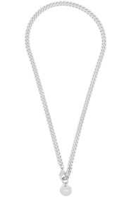 A.P.C. - Collier argenté 'Only Time Will Tell' édition Carhartt WIP