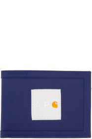 A.P.C. - Indigo Carhartt WIP Edition Card Holder