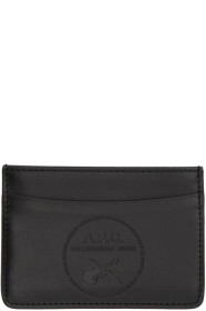 A.P.C. - Black Guitare Poignard Card Holder