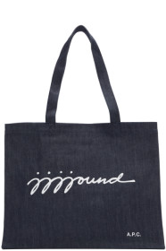 A.P.C. - Indigo JJJJound Edition Shopping Tote