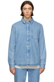 A.P.C. - Indigo Denim Victor Over Shirt
