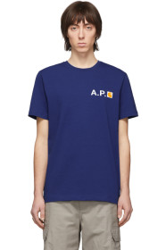 A.P.C. - Blue Carhartt WIP Edition Fire T-Shirt