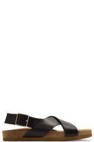 A.P.C. - Black Tiago Sandals