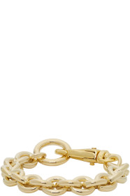 Laura Lombardi - Bracelet à chaîne à maille torsadée doré