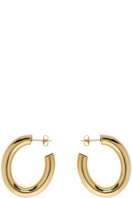 Laura Lombardi - Boucles d'oreilles dorées Mini Curve