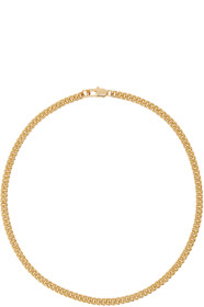 Laura Lombardi - Gold Curb Chain Necklace