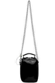 Junya Watanabe - Black Steer Glass Glossy Bag