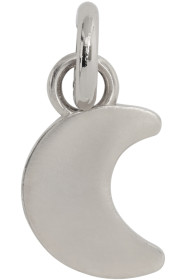 Laura Lombardi - SSENSE Exclusive Silver Moon Collar Charm