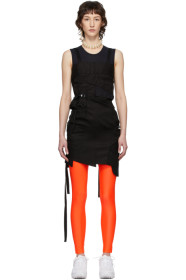 Junya Watanabe - Black Patchwork Trench Dress