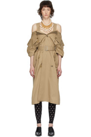 Junya Watanabe - Beige Trench Dress