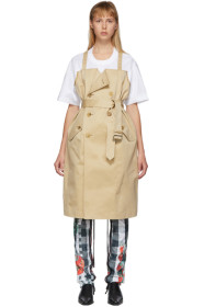 Junya Watanabe - Beige Trench T-Shirt Dress