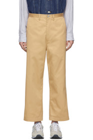 Junya Watanabe - Beige Twill Trousers