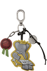 Lanvin - Babar Edition シルバー チャーム キーチェーン