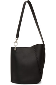 Lanvin - Black Asymmetrical Bucket Bag