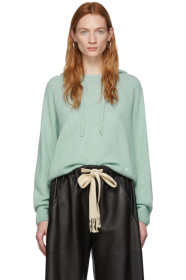 Lanvin - Blue Alpaca & Cashmere Hoodie
