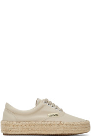 Lanvin - Beige Sneaker Espadrilles