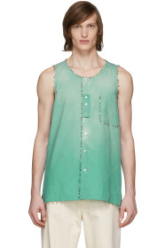 Lanvin - Green Dyed Bell Shirt