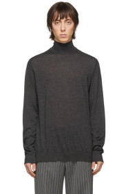 Lanvin - グレー カシミア タートルネック