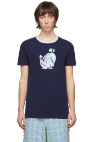 Lanvin - ネイビー Mother & Daughter T シャツ