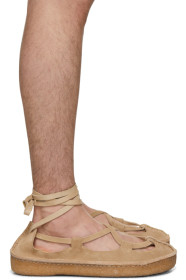Lanvin - Tan Suede Sandals