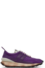 Lanvin - Baskets mauves Bumper