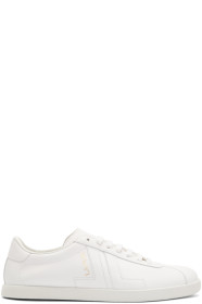 Lanvin - Baskets contrastées blanches Glen