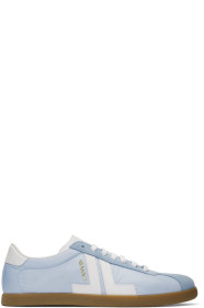 Lanvin - Baskets bleues Dual-Material JL