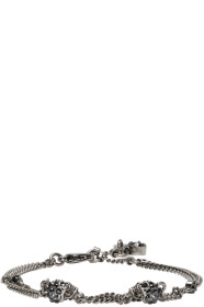 Alexander McQueen - Gunmetal Multi Chain Bracelet