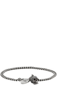 Alexander McQueen - Silver Skull Bracelet