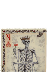 Alexander McQueen - Off-White King Card Shawl