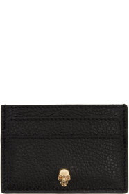 Alexander McQueen - ブラック スカル カード ホルダー