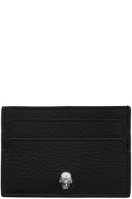 Alexander McQueen - Black Skull Card Holder