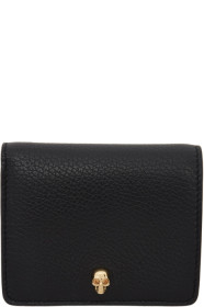 Alexander McQueen - Black Skull Bifold Wallet