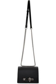 Alexander McQueen - ブラック スモール ジュエリー サッチェル バッグ