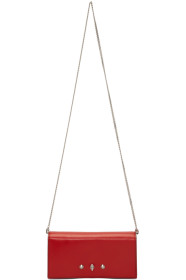 Alexander McQueen - Sac rouge Wallet On Chain