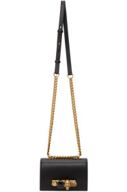 Alexander McQueen - Pink Mini Jewelled Satchel