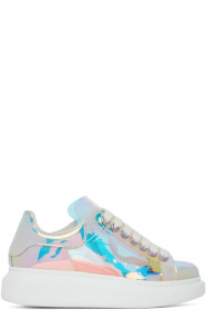 Alexander McQueen - Multicolor Halographic Oversized Sneakers