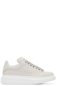 Alexander McQueen - Off-White Glitter Oversized Sneakers