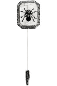 Alexander McQueen - Silver Spider Lapel Pin