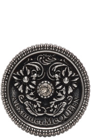 Alexander McQueen - Silver Medallion Ring