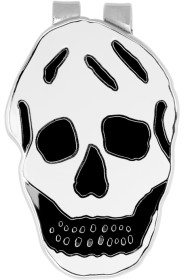 Alexander McQueen - White & Black Skull Money Clip