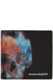 Alexander McQueen - Portefeuille noir Skull
