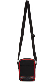 Alexander McQueen - Black & Red Mini Messenger Bag
