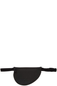 Alexander McQueen - Sac-ceinture à perforations noir Mini Harness