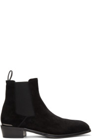 Alexander McQueen - ブラック MICM チェルシー ブーツ