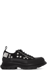 Alexander McQueen - Black Studded Sneakers