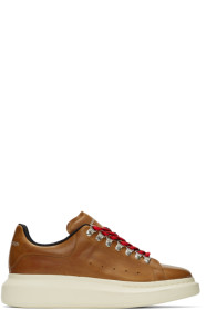Alexander McQueen - Brown Hybrid Hiking Sneakers